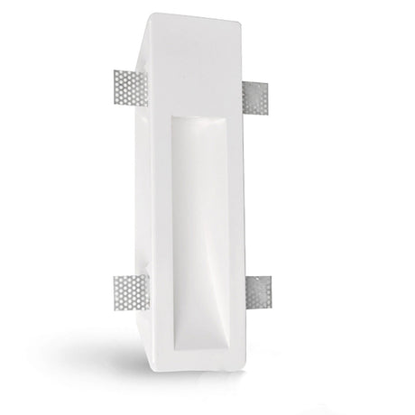 Gips Wand-Einbauleuchte, länglich, für GU10/MR16 Spots, große Bauform