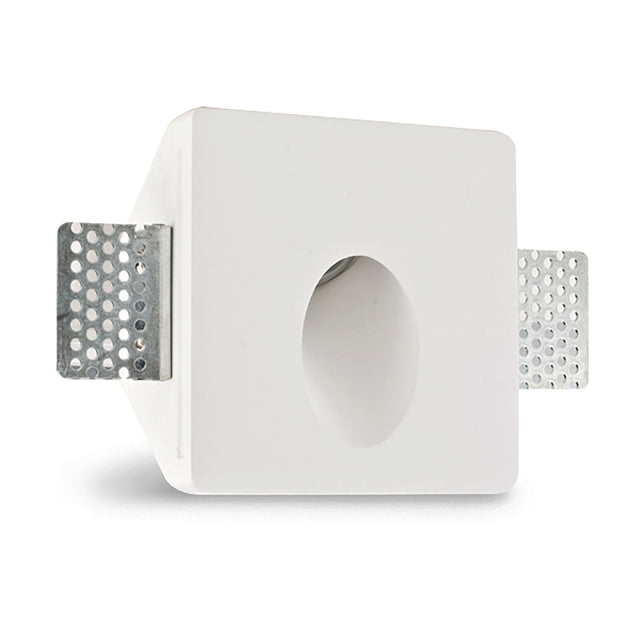 Gips Wand-Einbauleuchte, für G4/MR11 Spots, kleine Bauform
