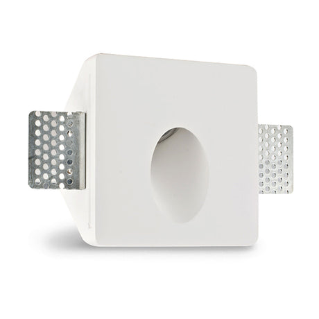 Gips Wand-Einbauleuchte, für G4/MR11 Spots, kleine Bauform