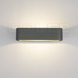 LED Wandleuchte Up&Down 1x7W CREE IP54 anthrazit warmweiß - Beleuchtung