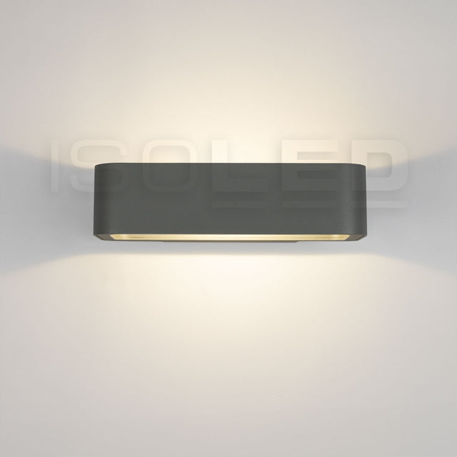 LED Wandleuchte Up&Down 1x7W CREE IP54 anthrazit warmweiß - Beleuchtung