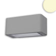 LED Wandleuchte Up&Down 4x3W CREE IP54 silbergrau warmweiß - Beleuchtung