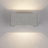 LED Wandleuchte Up&Down 4x3W CREE, IP54, silbergrau, warmweiß