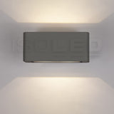 LED Wandleuchte Up&Down 4x3W CREE IP54 anthrazit warmweiß - Beleuchtung