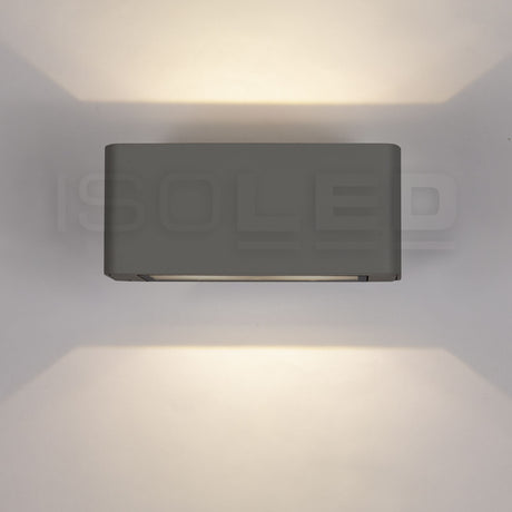 LED Wandleuchte Up&Down 4x3W CREE IP54 anthrazit warmweiß - Beleuchtung