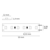 LED HEQ825 Flexband Classic 24V DC 16W IP20 2500K 5m Rolle 120 LED/m - Beleuchtung