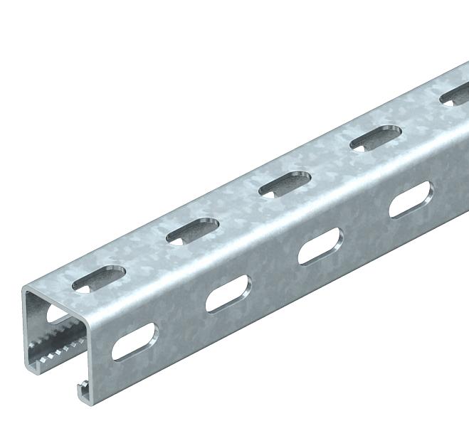 BETTERMANN C-Profilschiene ST 22mm MS4141PP0300FT 300x41x41mm D2,5mm
