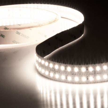 Trennstelle: 50mm mit je 12 SMD | Pitch (Lichtpunkt Mitte-Mitte): 4,17mm | 1 Einheit (Rolle) = 5m | max. Flexbandlänge pro Einspeisung: 5m | Längentoleranz + Wärmeausdehnung: 1% | erforderliche Kühlmasse min. 280 gr/m | inkl. 3M VHB Klebeband | Untergrund vor dem Ankleben reinigen und entfetten! Nicht wieder ablösen! | BESONDERHEIT: Anschlusskabel einseitig