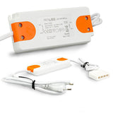 inkl. 4-fach MiniAMP Steckverteiler für 12V/DC, inkl. Flachstecker L: 1200mm, Aderquerschnitt 0,5mm²