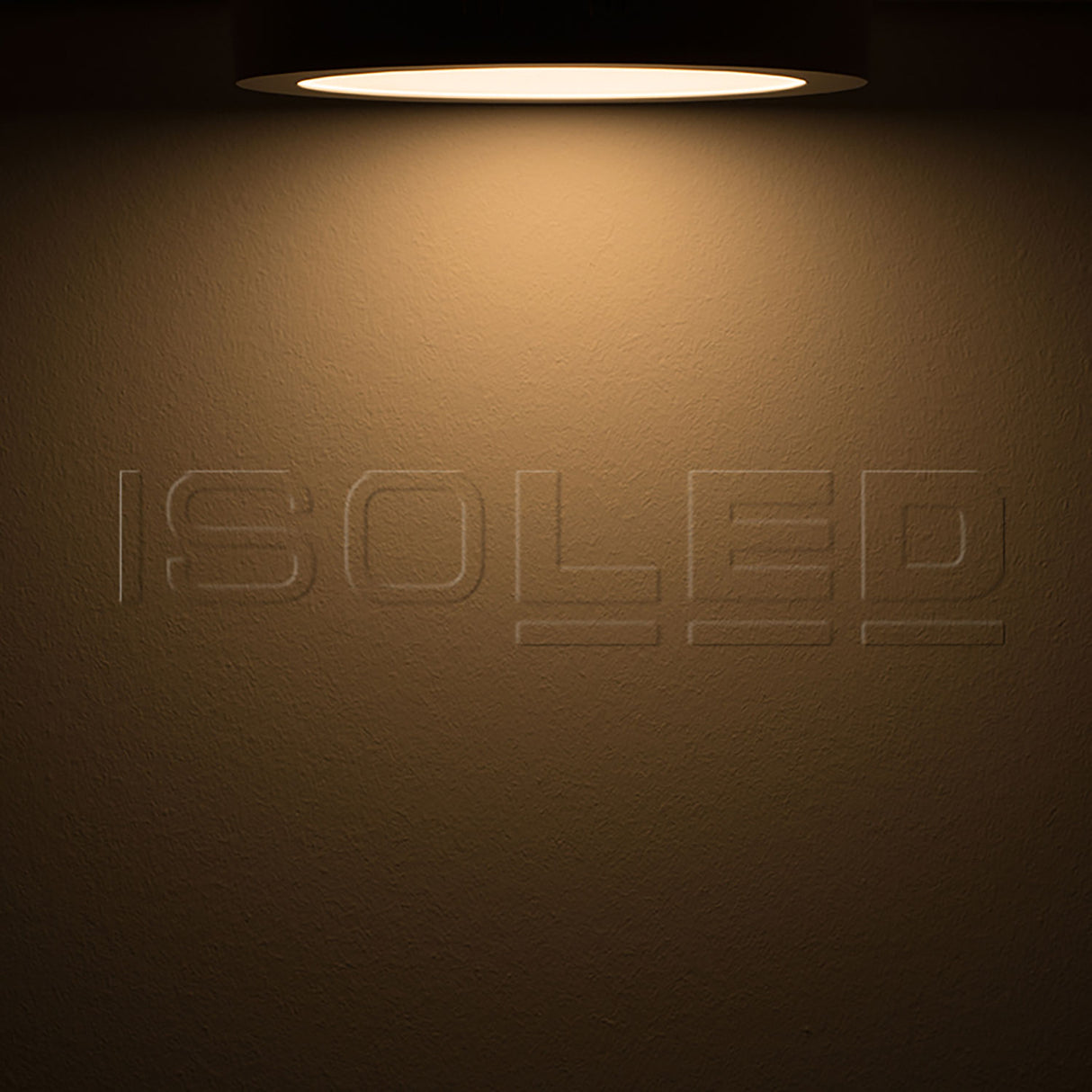LED Deckenleuchte weiß, 18W, rund, DN220, warmweiß