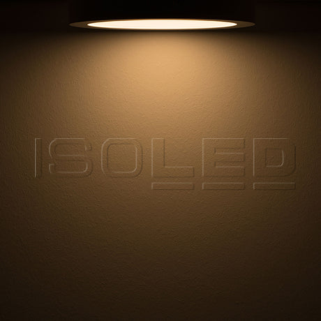 LED Deckenleuchte weiß 18W rund DN220 warmweiß - Beleuchtung