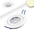 Prismatische Linsen-Abdeckung, ultraflache Ausführung, Maße Trafo: 123x45x28mm (650mA/10-24V DC)