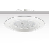 LED Einbaustrahler, weiß, 15W, 72°, rund, warmweiß, dimmbar