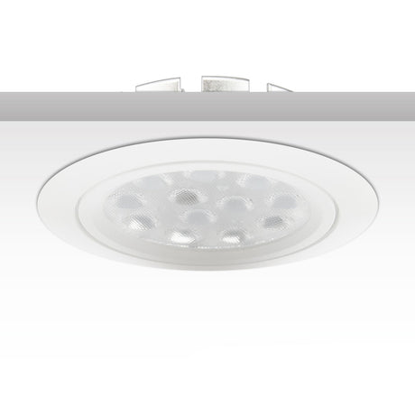 LED Einbaustrahler, weiß, 15W, 72°, rund, warmweiß, dimmbar