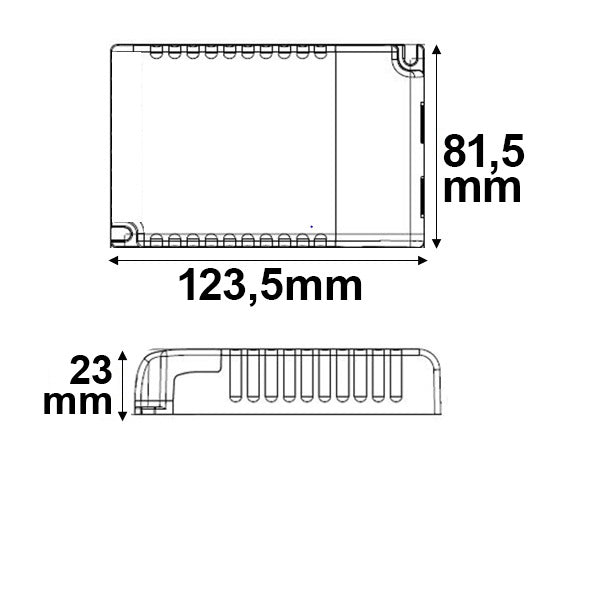 LED Konstantstrom Trafo MW LCM-40KN 350/500/600/ 700/900/1050mA KNX dimmbar SELV - Beleuchtung