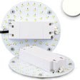 LED Platine mit 4 Magnethaltern, Platinenstärke 3mm, geeignet z.B. für Nurglasleuchten mit Metall oder Blech Montageplatte, inkl. vormontiertem Trafo 330mA, 15-28V