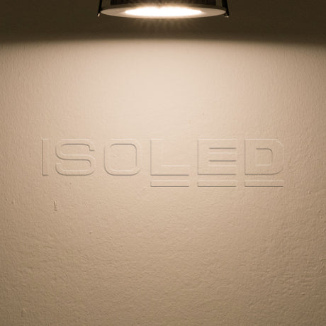 LED Downlight LUNA 8W, indirektes Licht, weiß, warmweiß