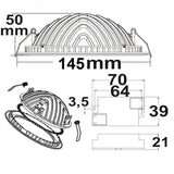 LED Downlight LUNA 15W indirektes Licht weiß warmweiß dimmbar - Beleuchtung