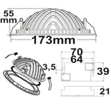 LED Downlight LUNA 18W indirektes Licht weiß warmweiß dimmbar - Beleuchtung