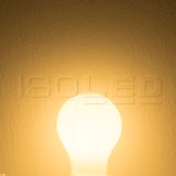 E27 LED Birne, 8W, milky, warmweiß, dimmbar