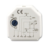Universal-Push PWM-Dimmer für LED Spots / Stripes, 1 Kanal, 12-24V 8A, 36-48V 6A