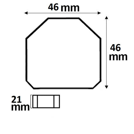 Universal-Push PWM-Dimmer für LED Spots / Stripes 1 Kanal 12-24V 8A 36-48V 6A - Beleuchtung