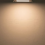 LED Downlight, 9W, eckig, ultraflach, weiß, warmweiß, dimmbar