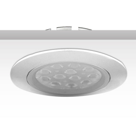LED Einbaustrahler silber 15W 72° rund neutralweiß dimmbar - Beleuchtung