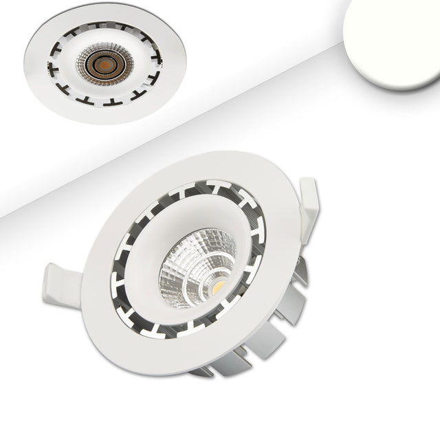 Prismatische Linsen-Abdeckung, ultraflache Ausführung, Maße Trafo: 123x45x28mm (350mA/25-42V DC)