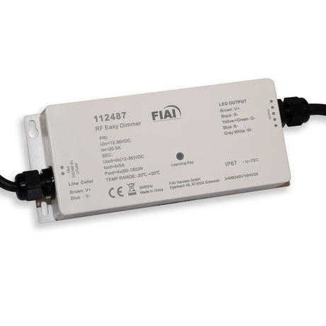 Sys-One Funk PWM-Dimmer IP66, 4 Kanal, 12-36V 4x5A, 48V 4x2A