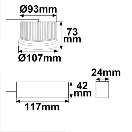 AR111 30W 35°-50° variabel neutralweiß inkl. externem VG - Beleuchtung
