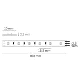 LED SIL830/860 CCT Flexband 24V DC 5W ww + 5W kw IP20 5m Rolle 120 LED/m - Beleuchtung
