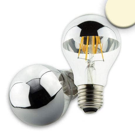 E27 LED Spiegelkopf, 4W, klar, warmweiß