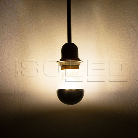 E27 LED Spiegelkopf, 4W, klar, warmweiß