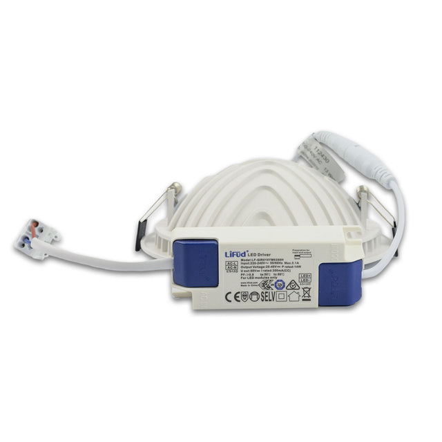 LED Downlight LUNA 15W indirektes Licht weiß warmweiß dimmbar - Beleuchtung