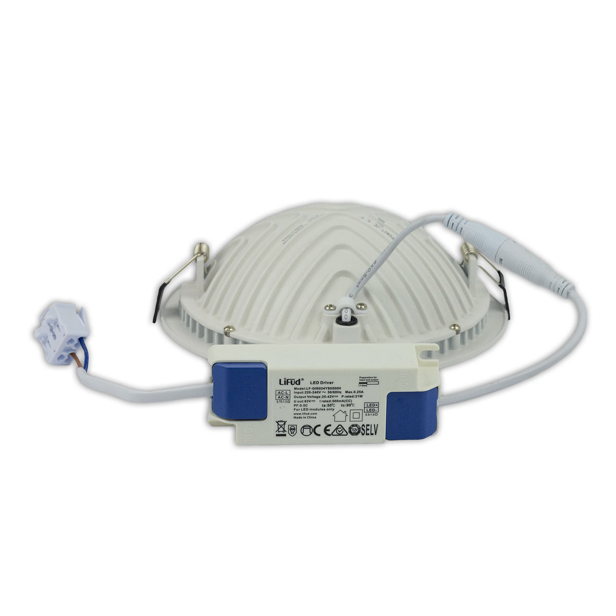 LED Downlight LUNA 18W, indirektes Licht, weiß, warmweiß, dimmbar