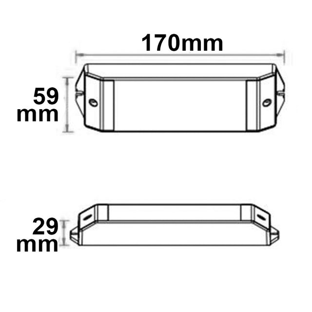 DMX512 RDM 8/16 Bit Decoder 1-5 Kanal 12-36V 5x5A 48V 5x1.5A - Beleuchtung