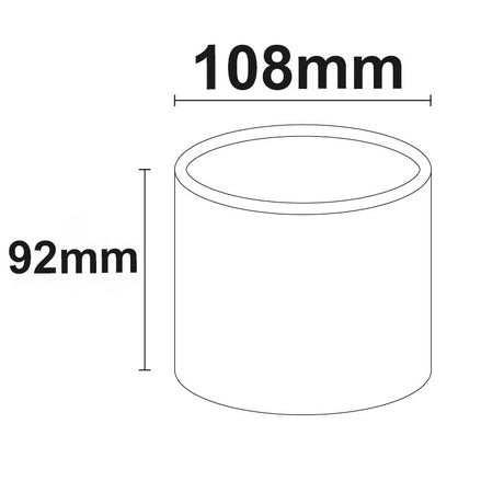 Aufbauleuchte IP54 für GX53 Leuchtmittel silber exkl. Leuchtmittel - Beleuchtung