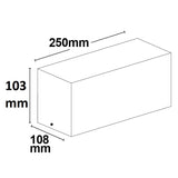 Wandleuchte BOX-II 1xE27 IP54 weiß exkl. Leuchtmittel - Beleuchtung