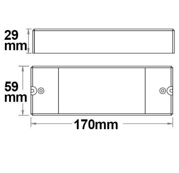 Sys-One Funk Dimmer für dimmbare 230V LED Leuchtmittel/Trafos 2x288VA - Beleuchtung