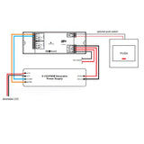Sys-One Funk/Push Dimmer 0-10V Output, 2.000W Schaltrelais, 230V