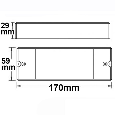 Sys-One Funk/Push Dimmer 0-10V Output 2.000W Schaltrelais 230V - Beleuchtung
