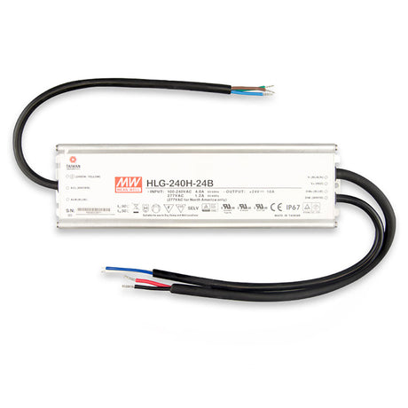 Kabellänge primär/sekundär: 30cm, dimmbar per 1-10V Steuersignal (PWM oder 100K Poti) z.B. mit ISOLED Art.Nr. 112711 Sys-One Funk/Push Dimmer
