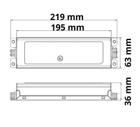LED Trafo MW ELG-150-24B 24V/DC 0-150W 1-10V (60-150W) dimmbar IP67 SELV - Beleuchtung