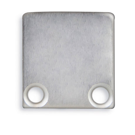 Endkappe EC3 Aluminium für Profil SURF12 FLAT in Verbindung mit TUNNEL, 2 STK, inkl. Schrauben