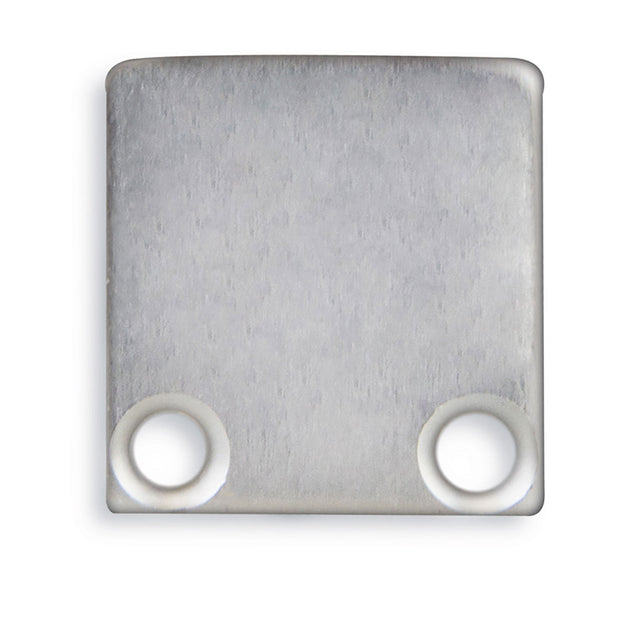 Endkappe EC3 Aluminium für Profil SURF12 FLAT in Verbindung mit TUNNEL, 2 STK, inkl. Schrauben
