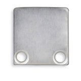 Endkappe EC3 Aluminium für Profil SURF12 FLAT in Verbindung mit TUNNEL, 2 STK, inkl. Schrauben