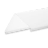 Abdeckung COVER16 opal/satiniert 200cm für Profil CORNER20