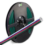 Kabel RGB+W 10m Rolle 5-polig 0,50mm² H03VH-H AWG20
