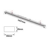 FastFix LED Linearsystem S Modul 1,5m 25-75W 4000K 180lm/W 30° DALI dimmbar - Beleuchtung